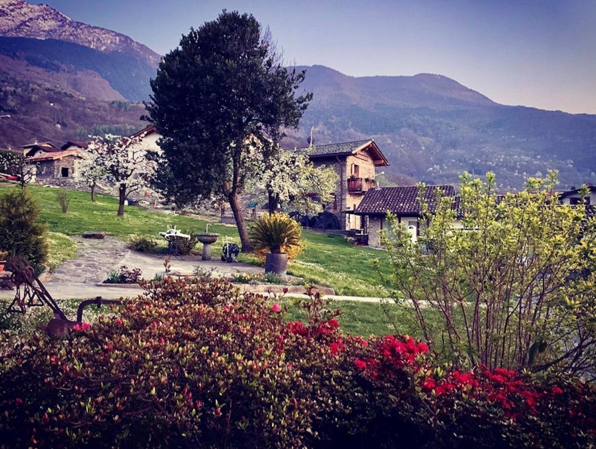 La Roggia - Lake Como Heritage Home In Molino Maufet Watermill - Patio On The Garden คอลีโก ภายนอก รูปภาพ