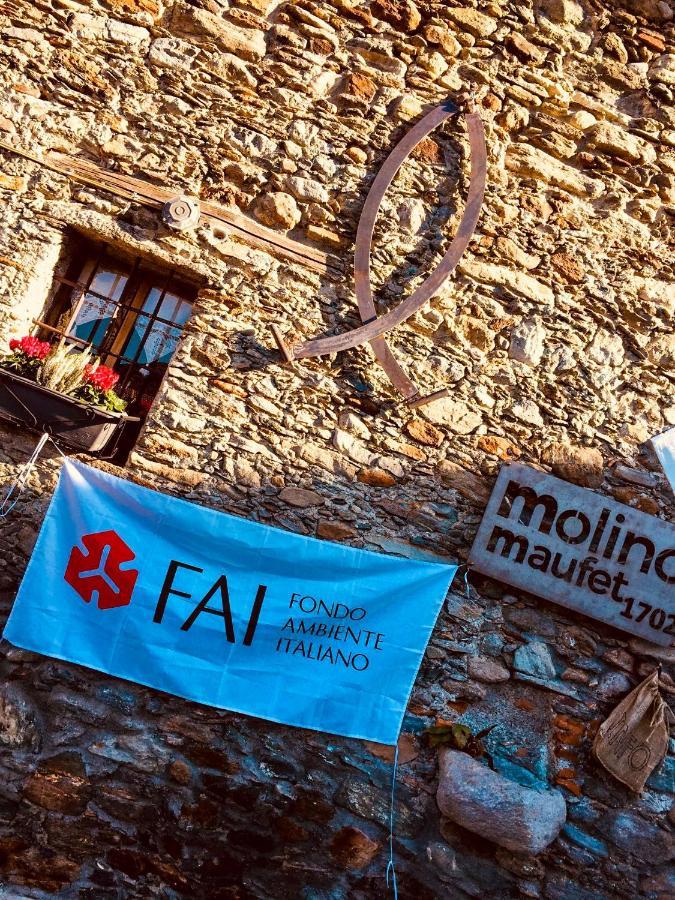 La Roggia - Lake Como Heritage Home In Molino Maufet Watermill - Patio On The Garden คอลีโก ภายนอก รูปภาพ