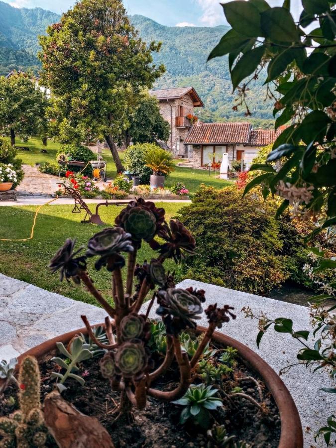 La Roggia - Lake Como Heritage Home In Molino Maufet Watermill - Patio On The Garden คอลีโก ภายนอก รูปภาพ