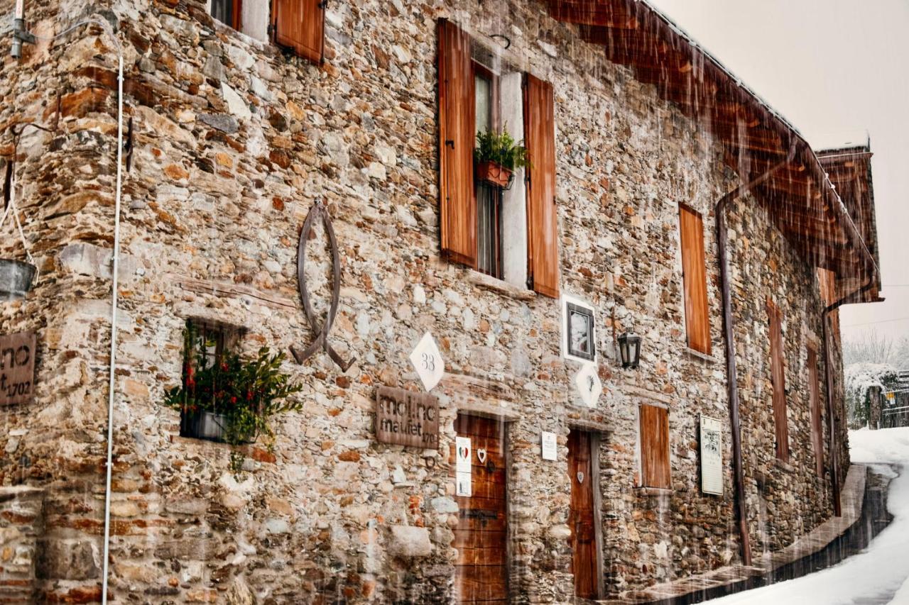La Roggia - Lake Como Heritage Home In Molino Maufet Watermill - Patio On The Garden คอลีโก ภายนอก รูปภาพ