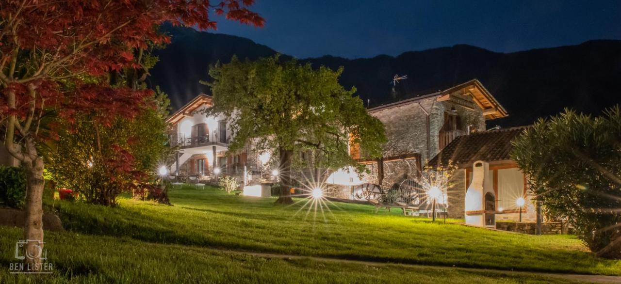 La Roggia - Lake Como Heritage Home In Molino Maufet Watermill - Patio On The Garden คอลีโก ภายนอก รูปภาพ