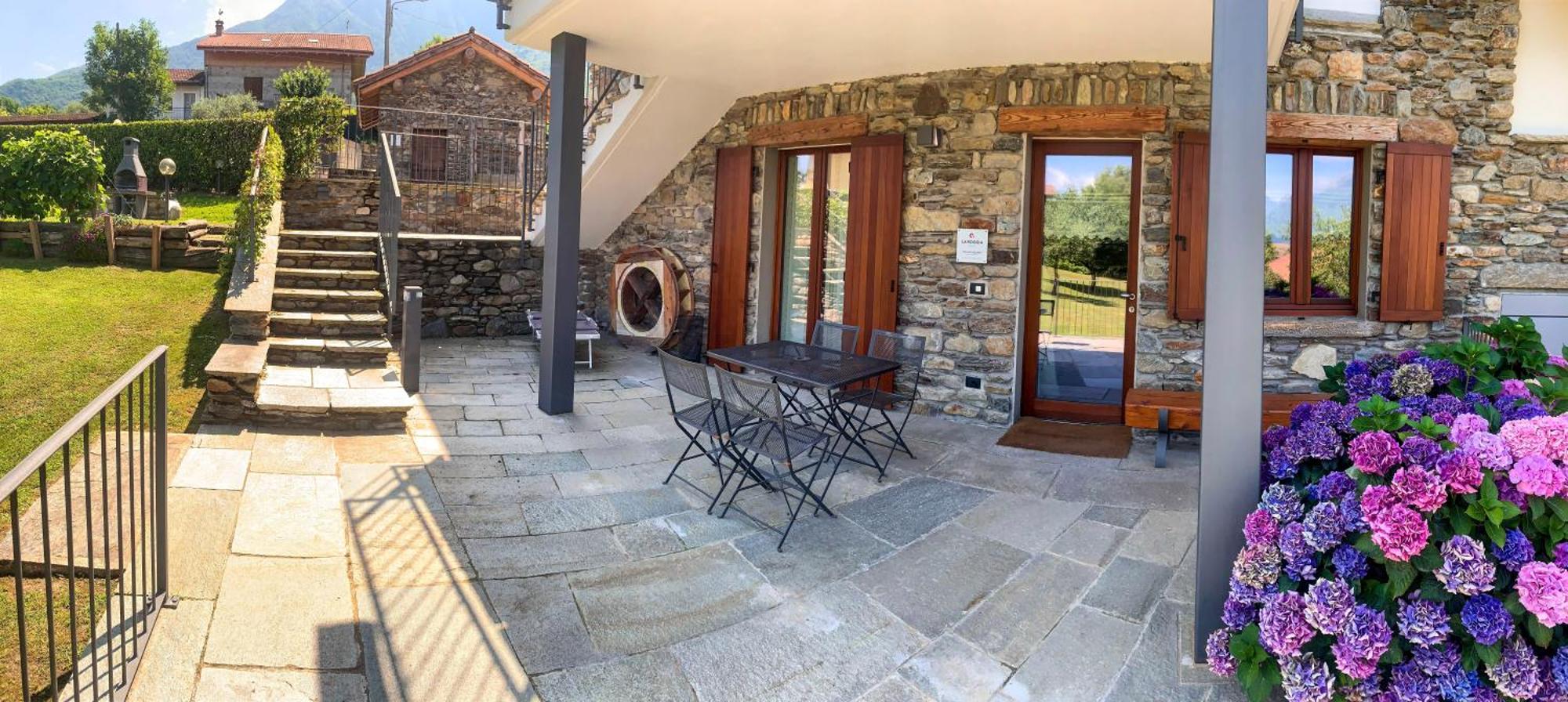 La Roggia - Lake Como Heritage Home In Molino Maufet Watermill - Patio On The Garden คอลีโก ภายนอก รูปภาพ